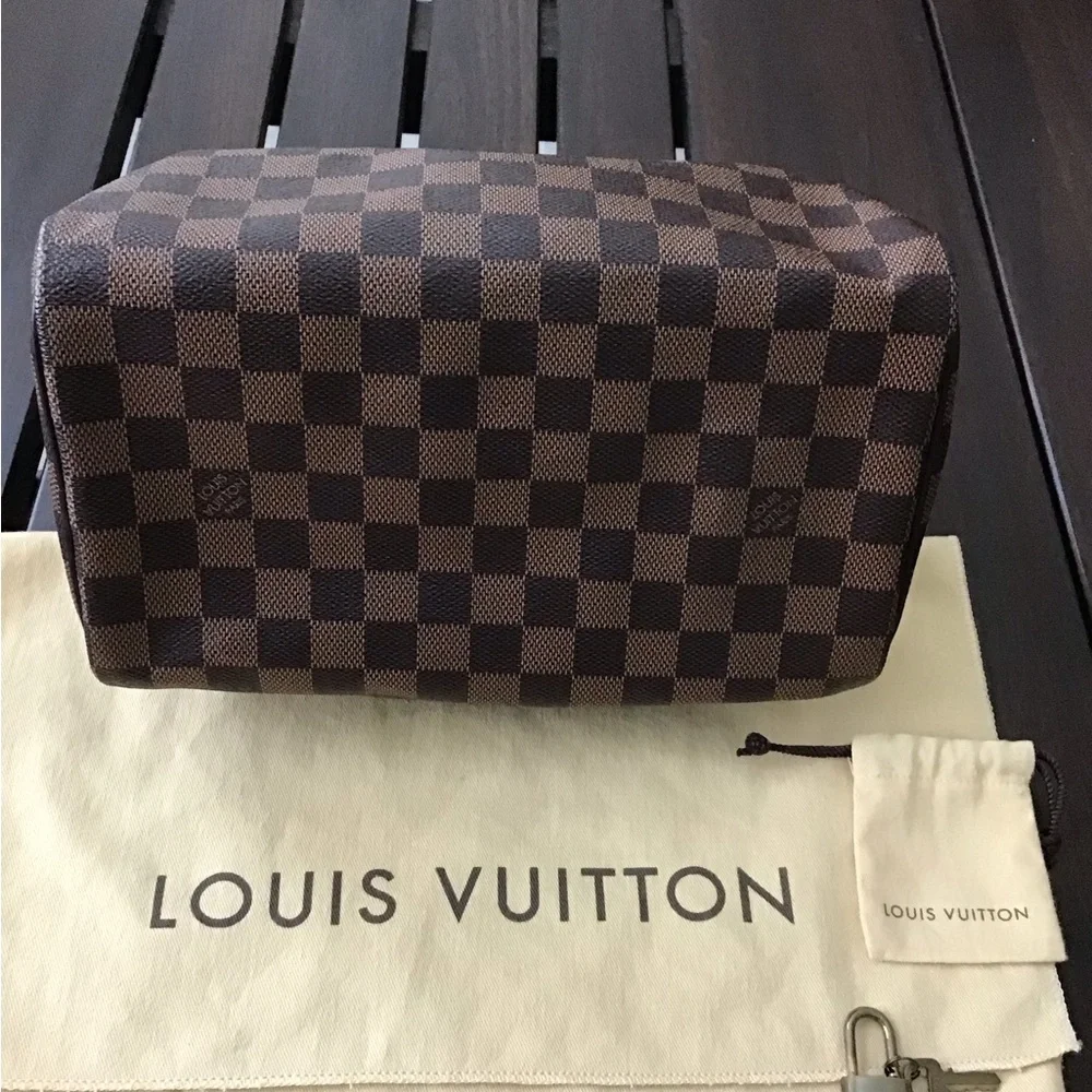 Louis Vuitton Damier Ebene Satchel in Dark Brown Check 25 - Picture 6 of 12